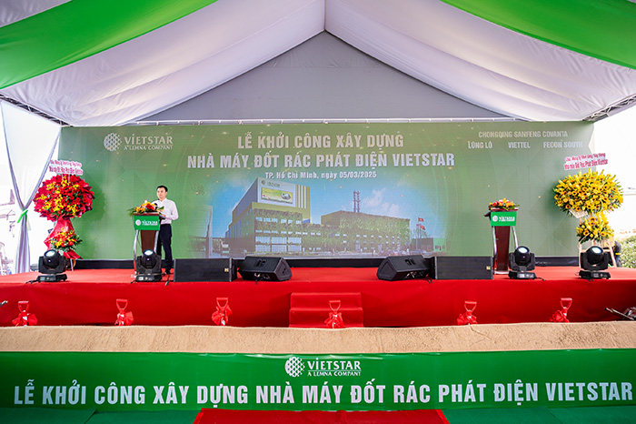 lễ khởi công xây dựng nhà máy