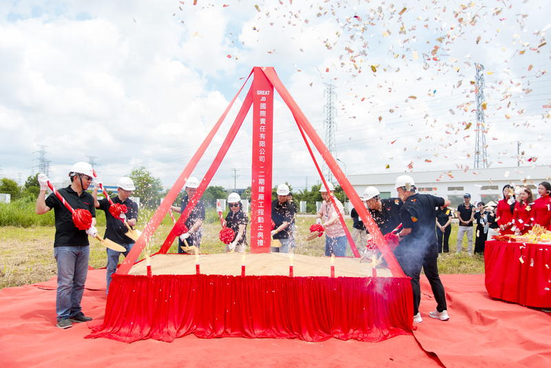 Great JD khẳng định chiến lược mở rộng dài hạn qua dự án động thổ nhà xưởng tại KCN Sóng Thần 3