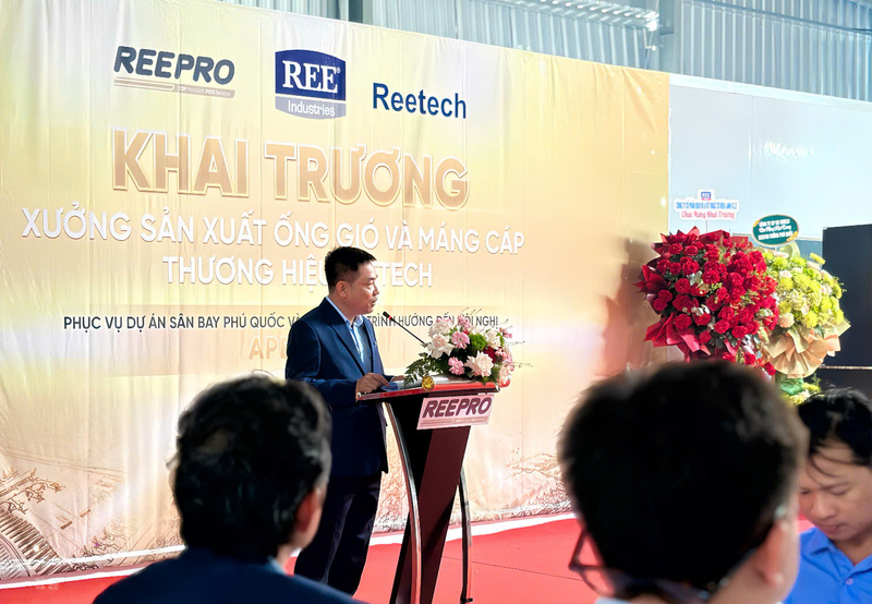 lễ khai trương xưởng REEPRO