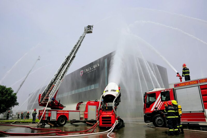 sự kiện diễn tập PCCC Takigawa