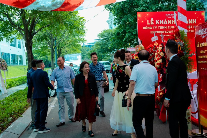 lễ khánh thành công ty Euroflow Việt Nam